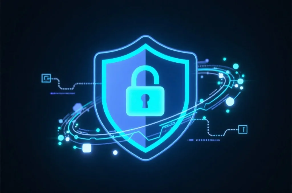 在线账户安全防护概念图